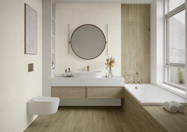 Плитка керамогранітна Bergdust White RECT 598x598x8 Paradyz - Зображення 2