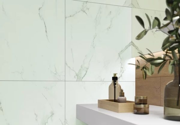 Плитка керамогранітна Carrastone White RECT 598x598x8 Paradyz - Зображення 2