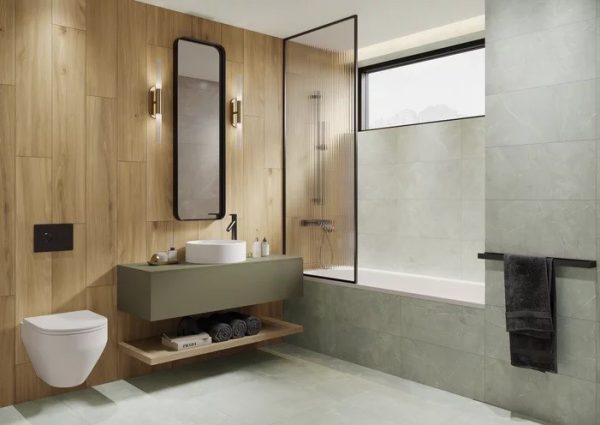 Плитка керамогранітна Fillstone Grey RECT LAP 598x598x8 Paradyz - Зображення 2
