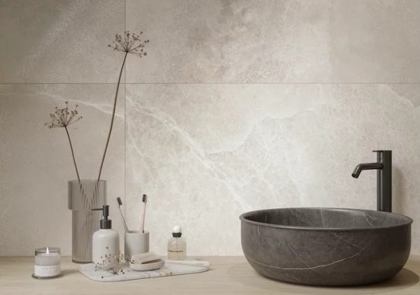Плитка керамогранітна Lovstone Taupe RECT LAP 598x1198x8 Paradyz - Зображення 2