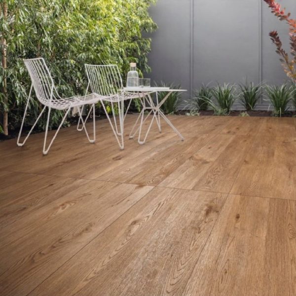 Плитка керамогранітна RADW Inedito Nocciola RECT 200x1200 Ragno - Зображення 2