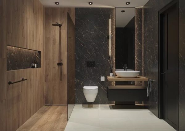 Плитка керамогранітна Greatwood Honey STR 200x600x8 Paradyz - Зображення 2