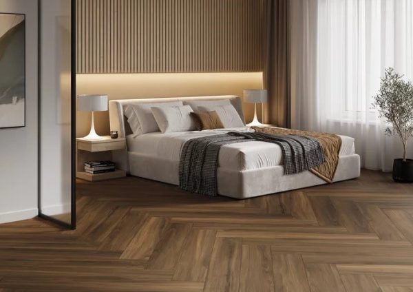 Плитка керамогранітна Prettywood Chocolate RECT STR 198x1198x8 Paradyz - Зображення 2