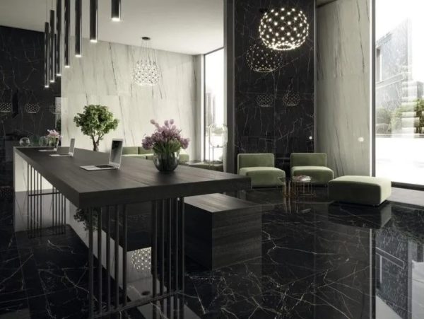 Плитка керамогранітна Marvel Dream Black Atlantis POL 1200x1200 Atlas Concorde - Зображення 2