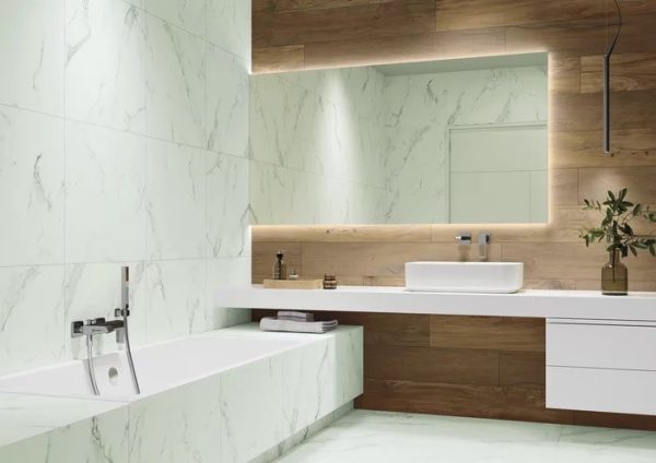 Плитка керамогранітна Spacewood Honey RECT STR 198x1198x8 Paradyz - Зображення 2