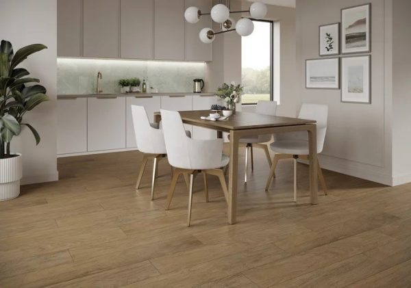 Плитка керамогранітна Warmwood Honey RECT STR 198x1198x8 Paradyz - Зображення 2