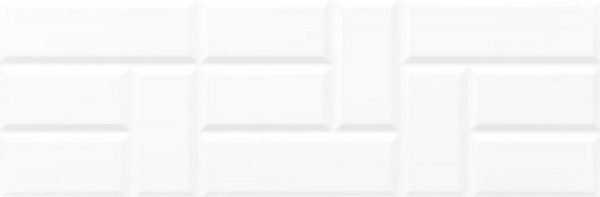 Плитка стінова Art White RECT 250x750 Ceramika Color