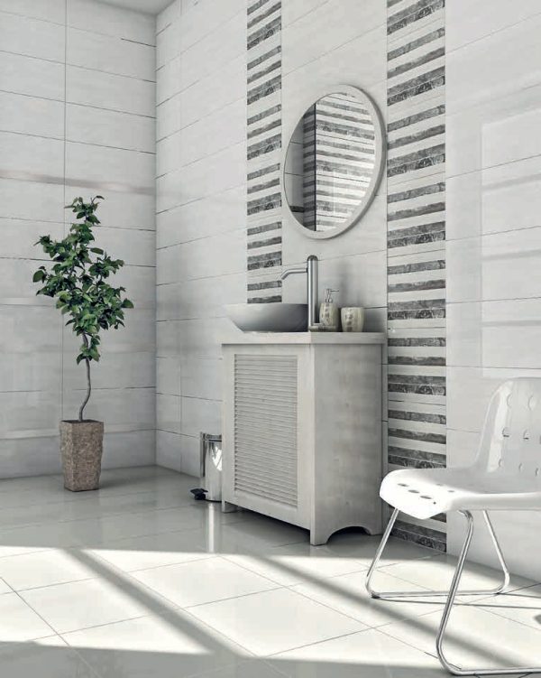 Плитка стінова CCR18 Білий RECT 300x600 Ceramika Color - Зображення 2