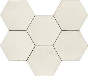 Плитка керамогранітна RGKX Eden Esagona Bianco 182x210 Ragno