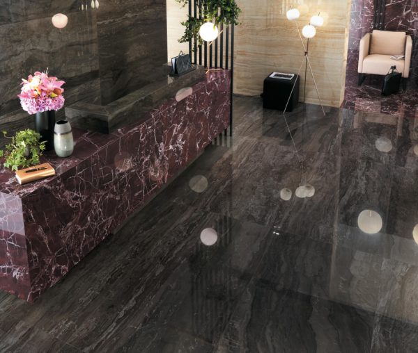 Плитка керамогранітна Marvel Edge Absolute Brown POL 750x1500x9,5 AAIL Atlas Concorde - Зображення 2