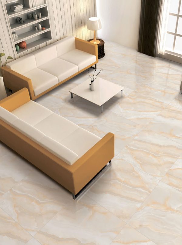 Плитка керамогранітна Crown Onyx Light POL 600x600x10 Ceramiсa Santa Claus - Зображення 3