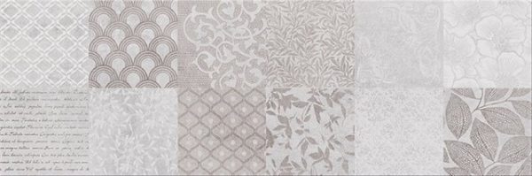 Плитка стінова Snowdrops Patchwork 20x60 код 8641 Церсаніт
