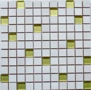 Мозаїка декоративна СМ 3088 C2 Prato white/lime silver 30х30	 Кераміка Лео УКРАЇНА