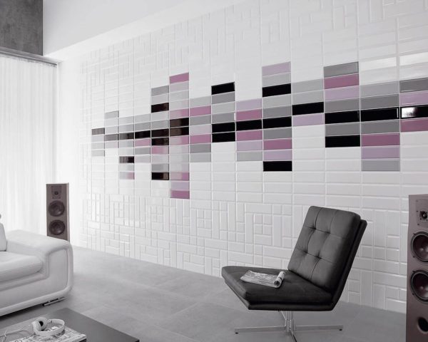 Плитка стінова Tamoe Bianco Kafel 9,8x29,8 код 4219 Ceramika Paradyz - Зображення 3