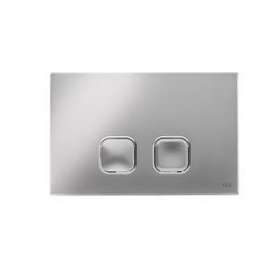 070827 кнопка OLI Plain ,  хром ,   Португалія