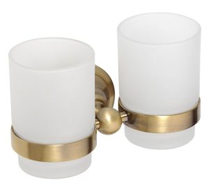 Стакан з подвійним тримачем Retro (144110027), Bemeta