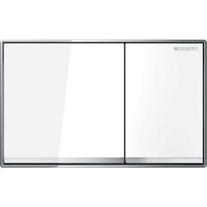 Кнопка зливу Omega 60 115.081.SI.1 білий Geberit