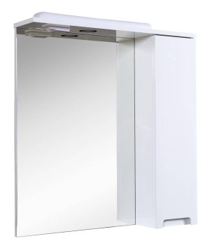 Дзеркало з шафкою Квадро 70 (R), Аква Родос