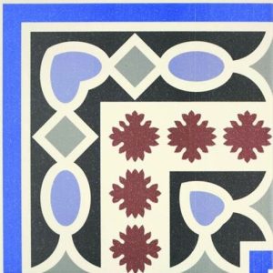 Плитка керамогранітна Victorian Esquina Nou 200x200x9 Mainzu