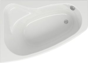 Ванна асиметрична ліва Sicilia 150x100, Cersanit