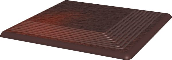 Сходинка кутова Cloud Brown STR 30x30 код 4566 Ceramika Paradyz
