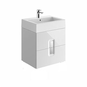 Шафка під умивальник TWINS 60 БІЛИЙ ГЛЯНЕЦЬ (89492000) KOLO