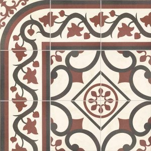 Плитка керамогранітна Victorian Esquina Deco 200x200x9 Mainzu