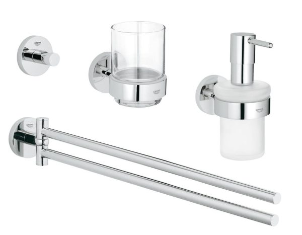 Набір аксесуарів 4 в 1 Essentials (40846001), Grohe