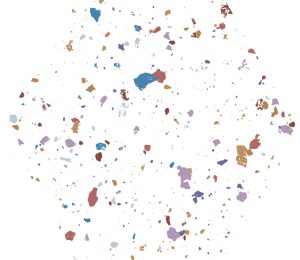 Плитка керамогранітна Stracciatella White Natural 250x290 Aparici