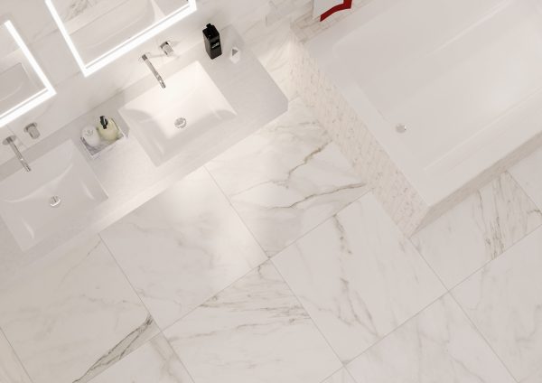 Плитка керамогранітна ZRXMC1BR I Classici Calacatta 600×600×9,2 Zeus Ceramica - Зображення 2
