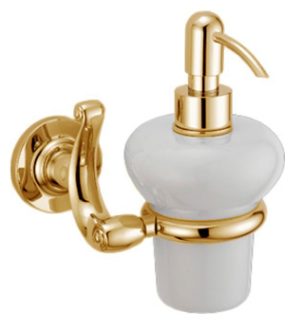 Дозатор мила Opera OP12952, золото підв.Bagno&Associati ІТАЛІЯ