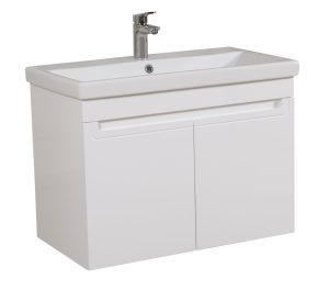 Шафка з умивальником підвісна Омега Elit 80, Аква Родос