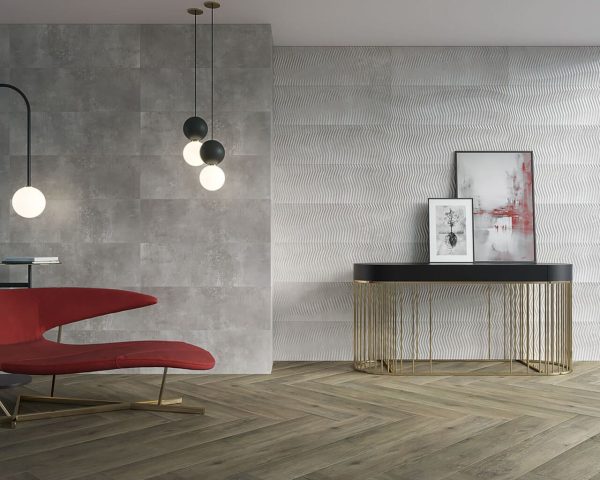 Плитка стінова Industrial Chic Grys STR RECT 298x898x9 Paradyz - Зображення 2