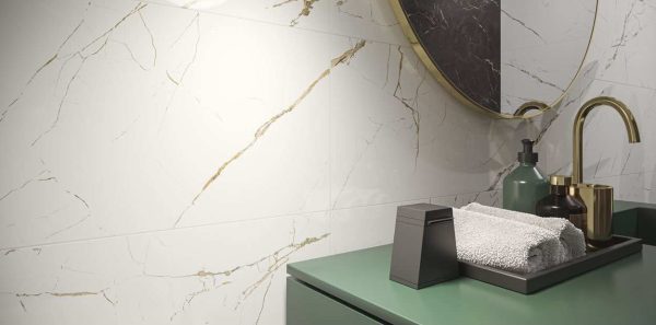 Плитка стінова Scarlett Bianco RECT Блиск 29,8x89,8 код 4067 Ceramika Paradyz - Зображення 2