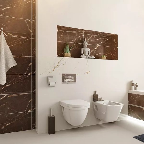 Плитка стінова Scarlett Nero RECT Блиск 29,8x89,8 код 4098 Ceramika Paradyz - Зображення 3