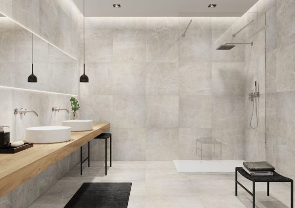Плитка підлогова Katania White RECT 59,7x119,7x0,8 код 8717 Cerrad - Зображення 3