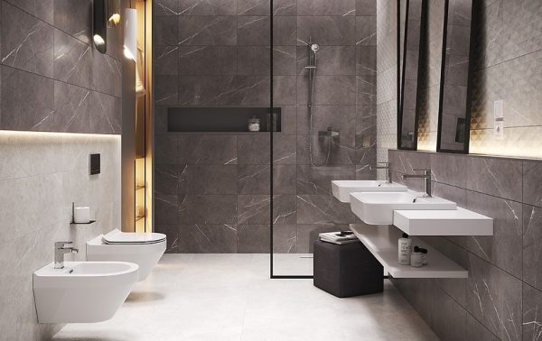Плитка стінова STONE PARADISE Graphite Satin 290x590 Cersanit - Зображення 2