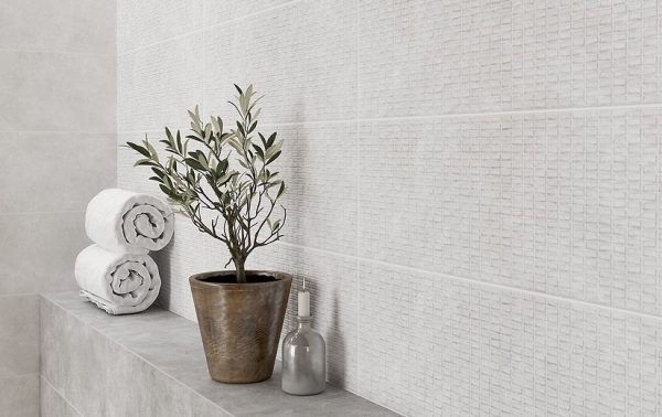 Плитка стінова DENIZE LIGHT GREY STR 200х600x8,5 Cersanit - Зображення 2