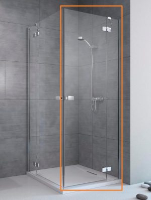 Душова кабіна (половина) Fuenta New KDD 100 R RADAWAY