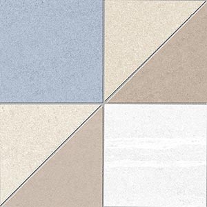 Плитка керамогранітна Seine Debilly-R Cielo RECT 150x150x8 Vives