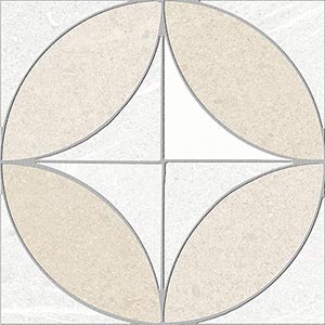 Плитка керамогранітна Seine Bezons-R Crema RECT 150x150x8 Vives