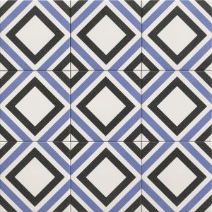 Плитка керамогранітна Belfast Blu 200x200 Mainzu