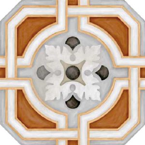 Плитка керамогранітна Octogono Zimer Multicolor 200x200x8 Vives
