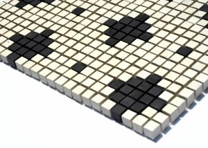 Мозаїка МІ7 К060600 Eleganza Nero-Salino 288х288х10 Котто Кераміка