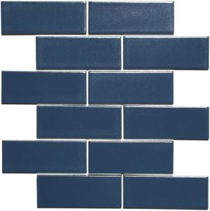 Мозаїка BRICK B 6008 Steel Blue 300x300х9 Котто Кераміка