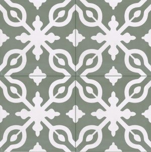 Плитка керамогранітна R7HN Contrasti декор Tappeto 9 200x200x10 Ragno