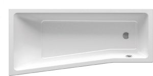 Ванна асиметрична права BEHAPPY II 170x75 R, RAVAK