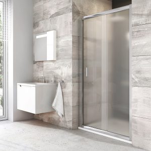 Душові двері двохелементні BLDP2-120 Grape, (0PVG0C00ZG) RAVAK