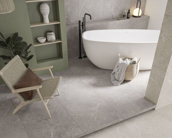 Плитка керамогранітна Sunnydust Grys RECT 598x1198x10 Paradyz - Зображення 2