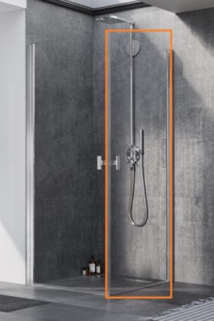 Душова кабіна (половина) Nes KDD I 100 права RADAWAY